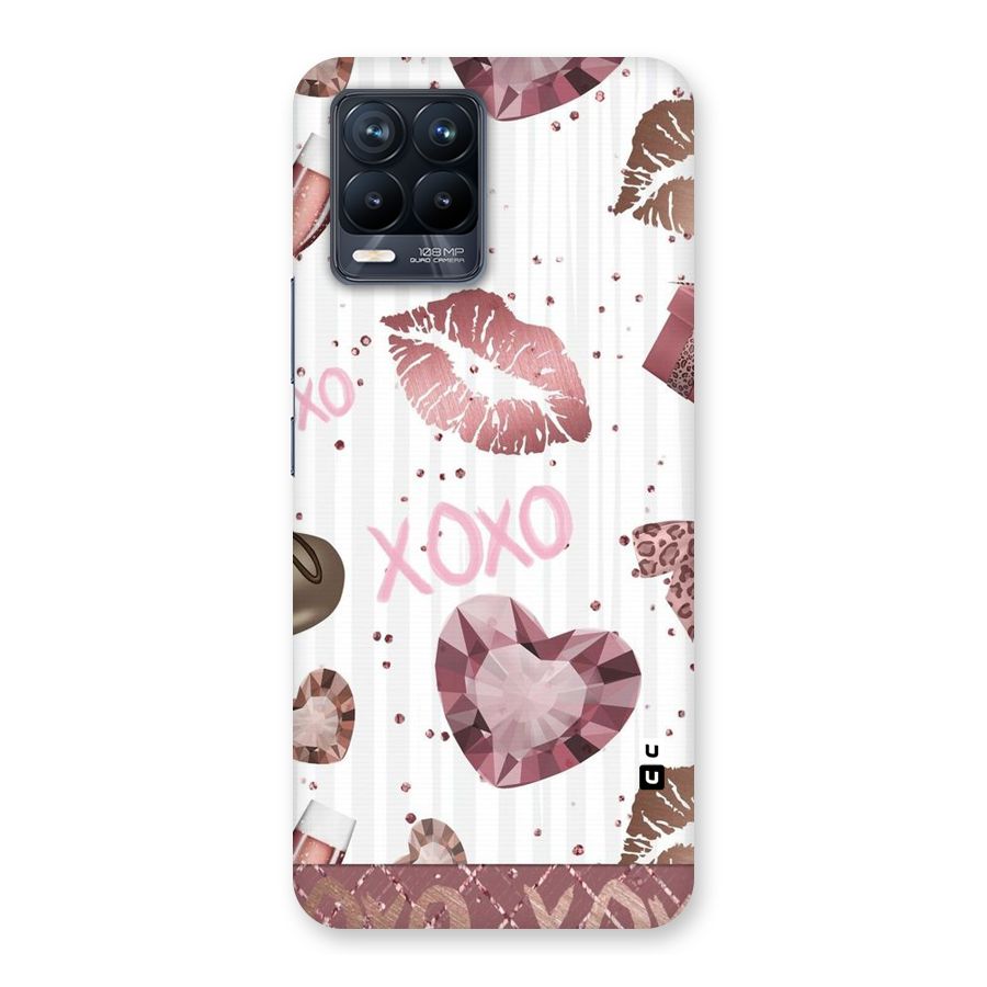 Wine Lip xoxo Back Case for Realme 8 Pro