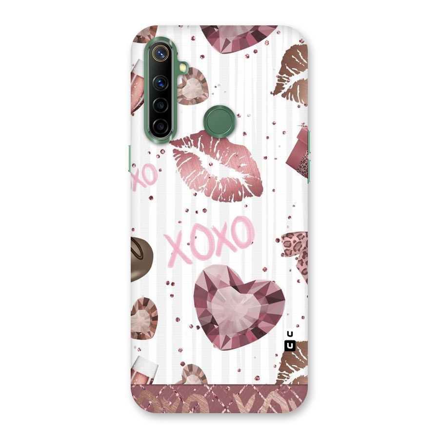 Wine Lip xoxo Back Case for Realme Narzo 10