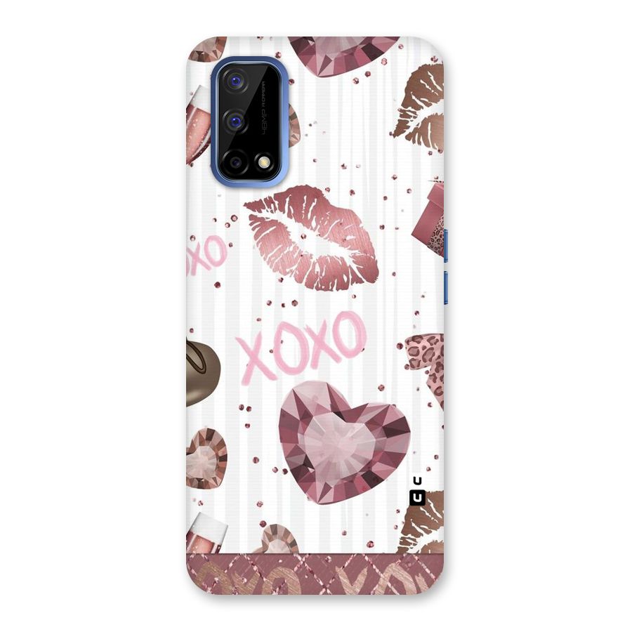 Wine Lip xoxo Back Case for Realme Narzo 30 Pro