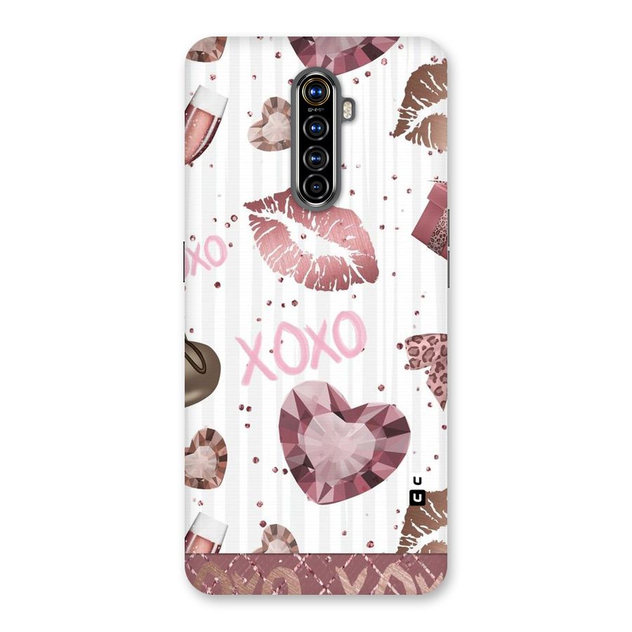 Wine Lip xoxo Back Case for Realme X2 Pro