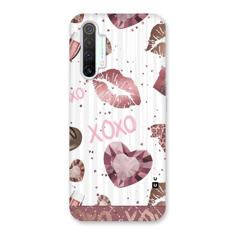 Wine Lip xoxo Back Case for Realme X3