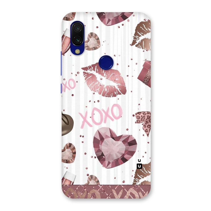 Wine Lip xoxo Back Case for Redmi 7