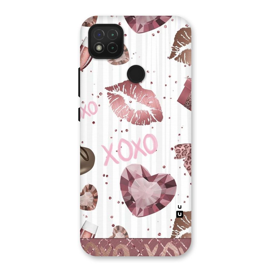 Wine Lip xoxo Back Case for Redmi 9