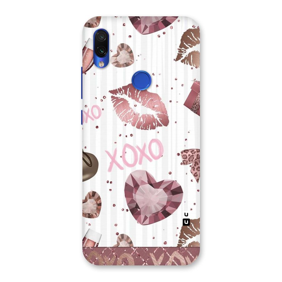 Wine Lip xoxo Back Case for Redmi Note 7S