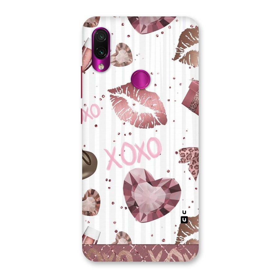 Wine Lip xoxo Back Case for Redmi Note 7 Pro