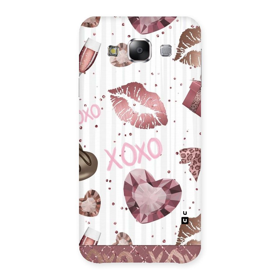 Wine Lip xoxo Back Case for Samsung Galaxy E5