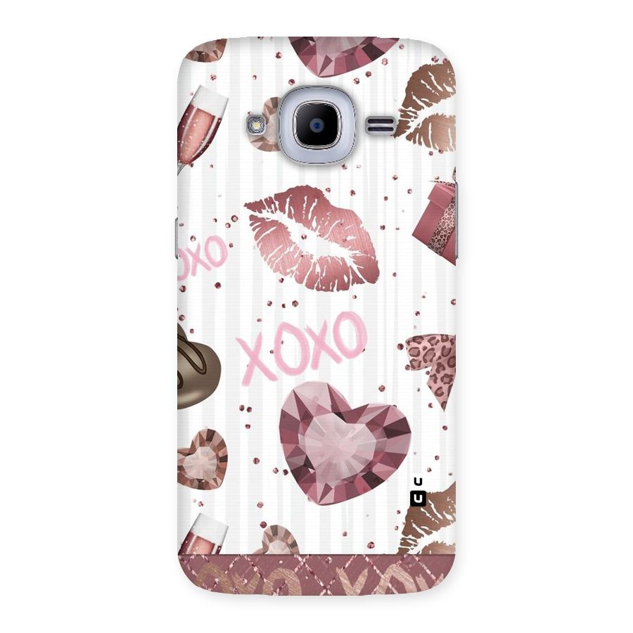 Wine Lip xoxo Back Case for Samsung Galaxy J2 Pro