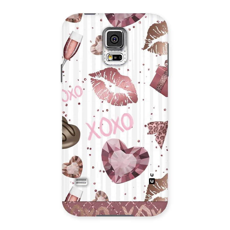 Wine Lip xoxo Back Case for Samsung Galaxy S5