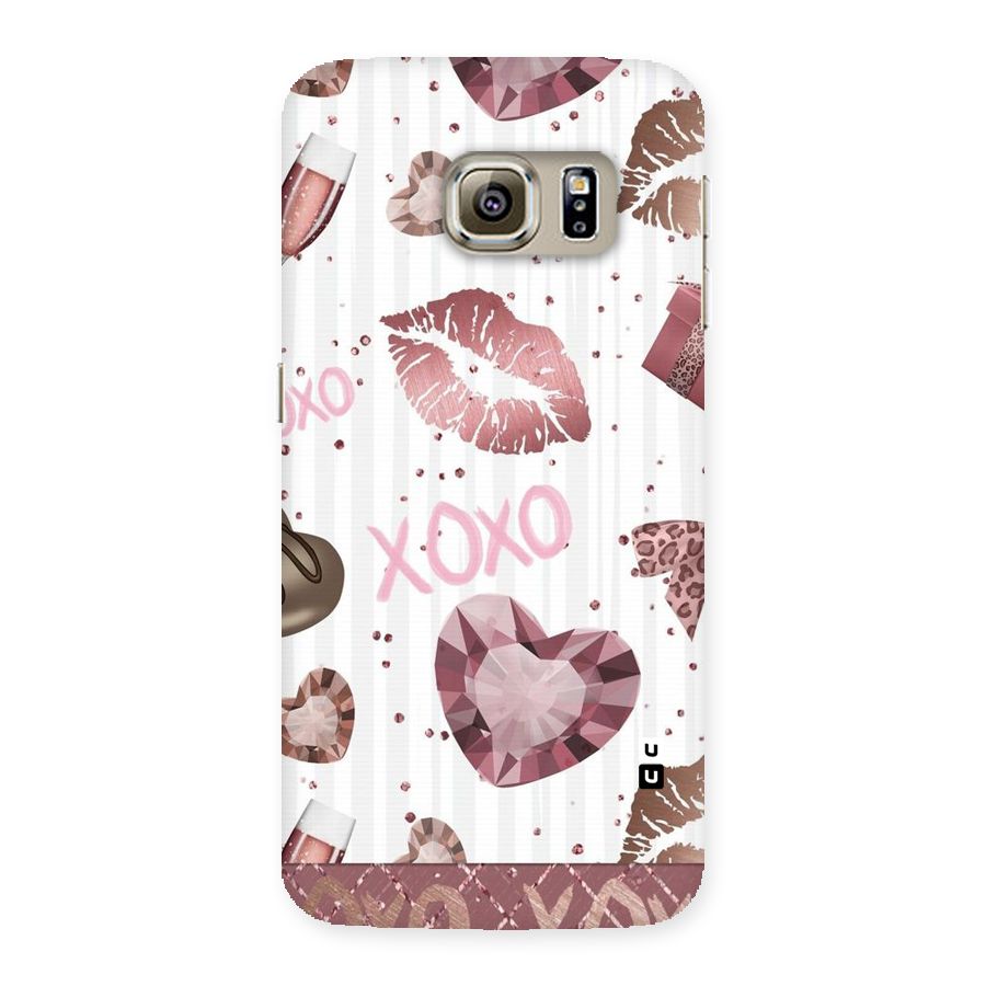 Wine Lip xoxo Back Case for Samsung Galaxy S6 Edge