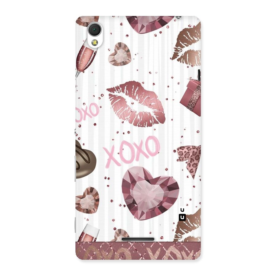 Wine Lip xoxo Back Case for Sony Xperia T3
