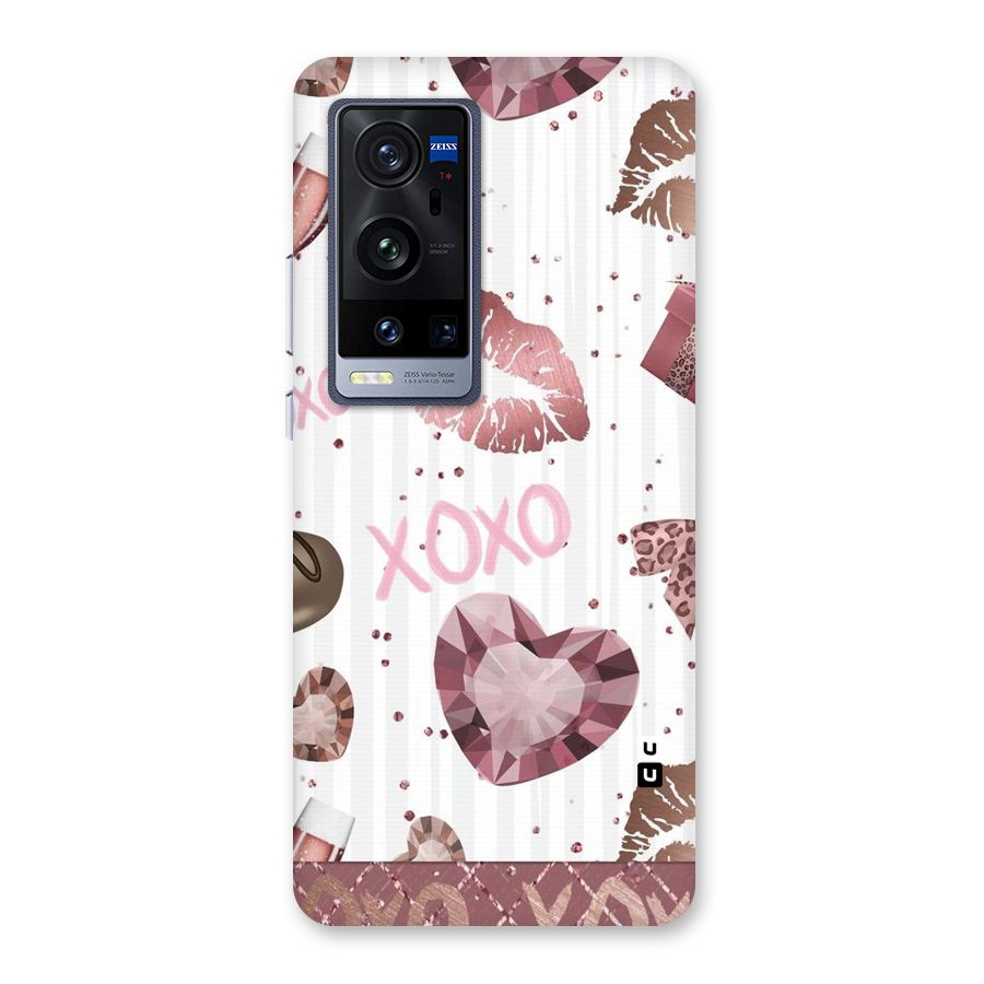 Wine Lip xoxo Back Case for Vivo X60 Pro Plus