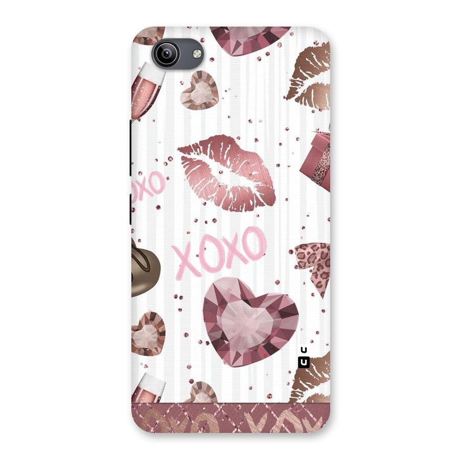 Wine Lip xoxo Back Case for Vivo Y81i