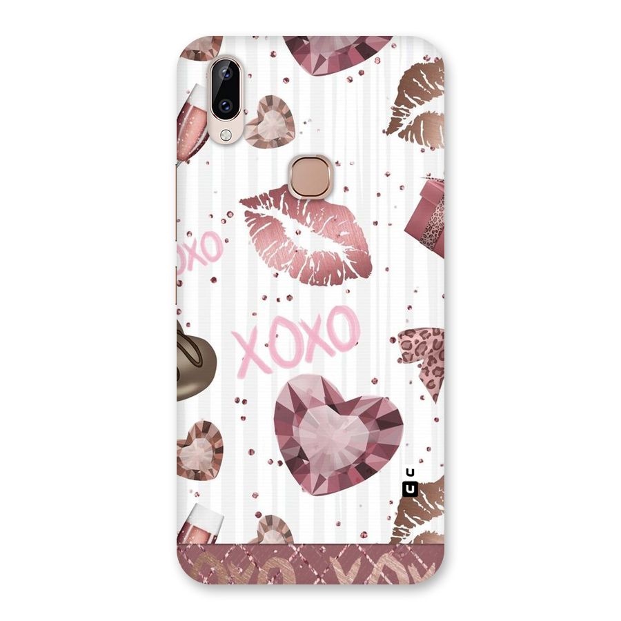 Wine Lip xoxo Back Case for Vivo Y83 Pro