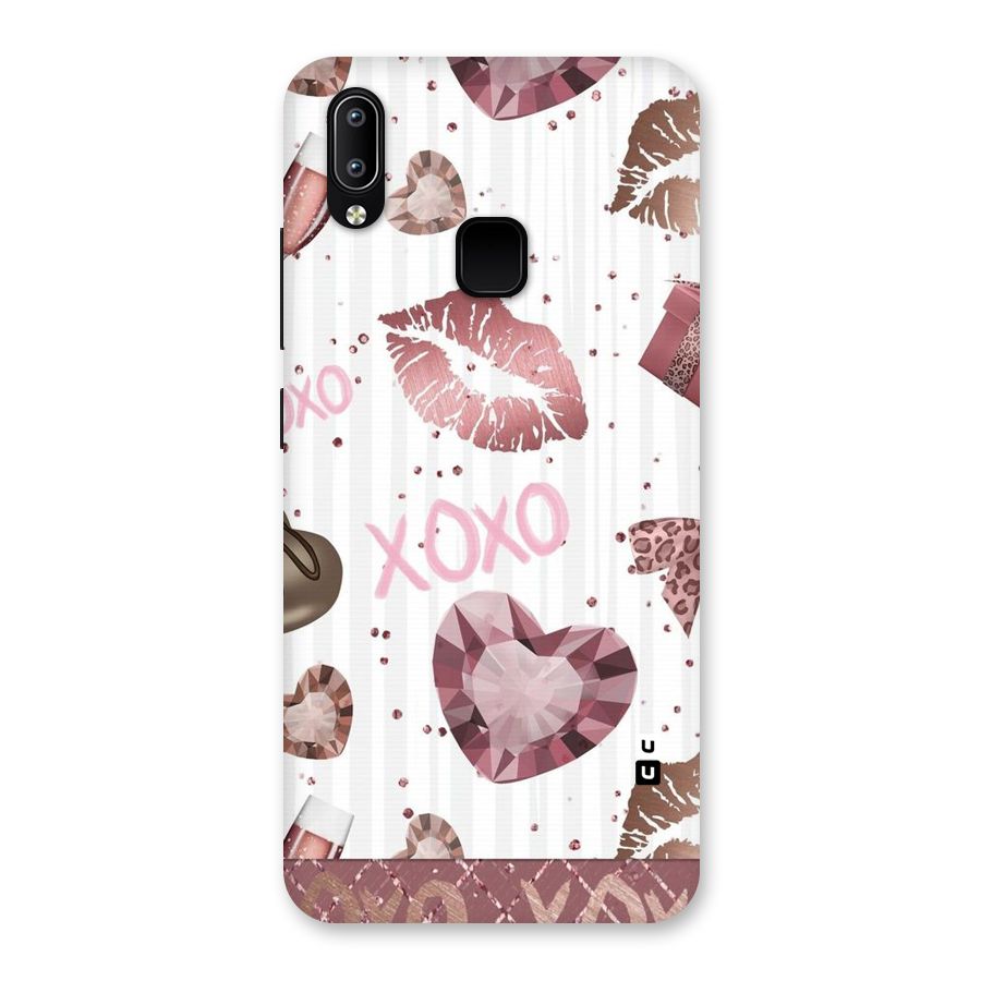 Wine Lip xoxo Back Case for Vivo Y93