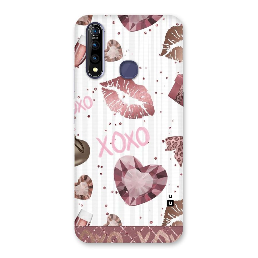 Wine Lip xoxo Back Case for Vivo Z1 Pro