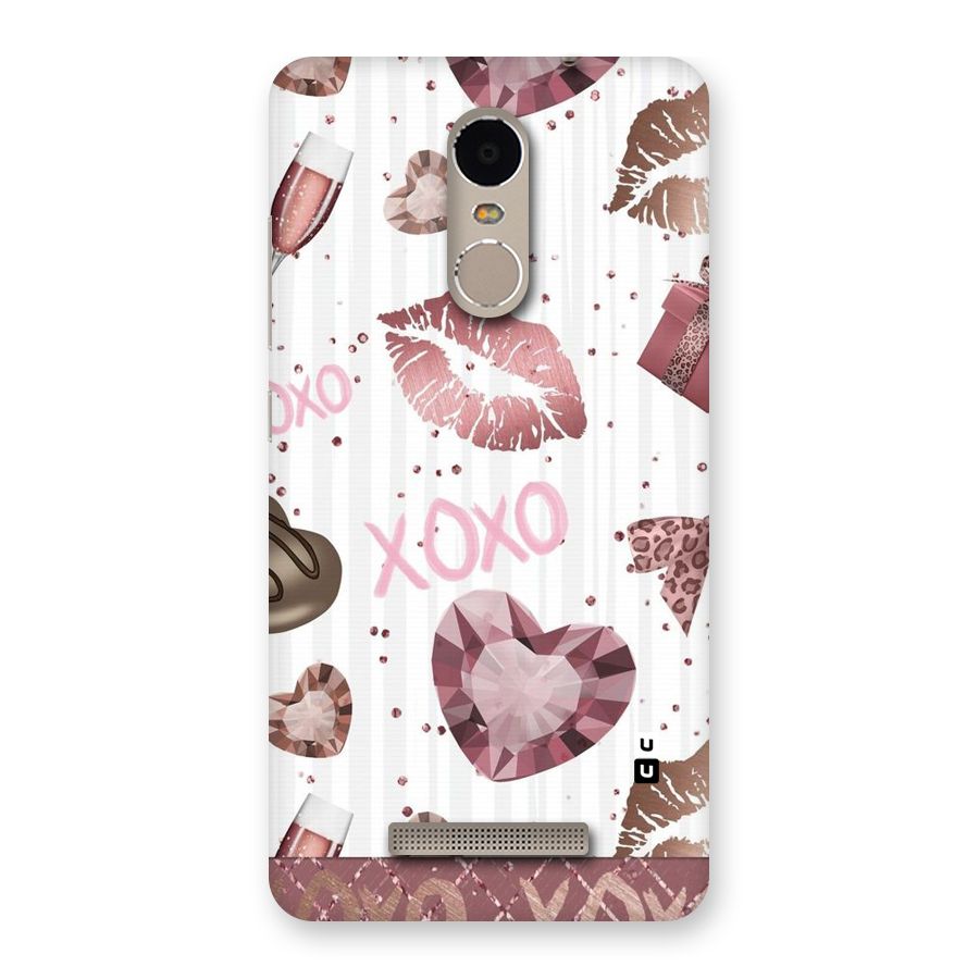 Wine Lip xoxo Back Case for Xiaomi Redmi Note 3