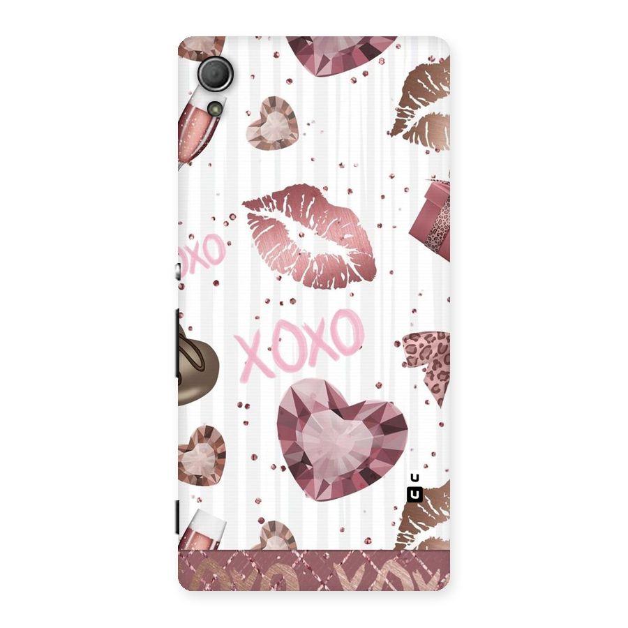 Wine Lip xoxo Back Case for Xperia Z4