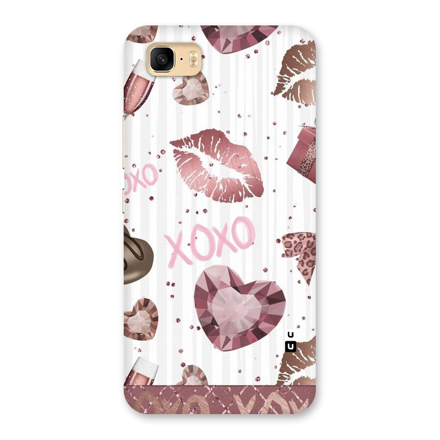 Wine Lip xoxo Back Case for Zenfone 3s Max