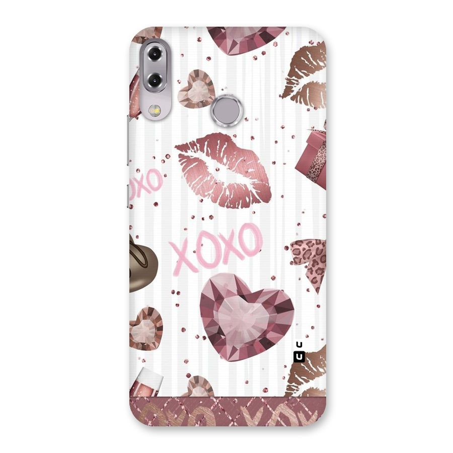 Wine Lip xoxo Back Case for Zenfone 5Z