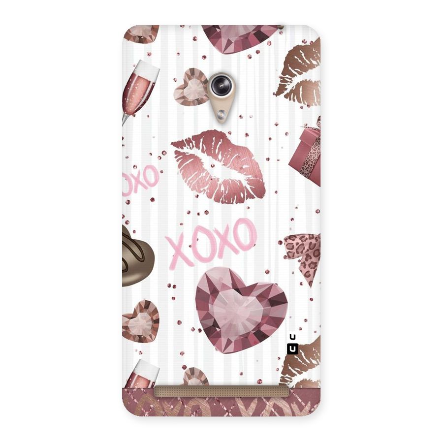 Wine Lip xoxo Back Case for Zenfone 6