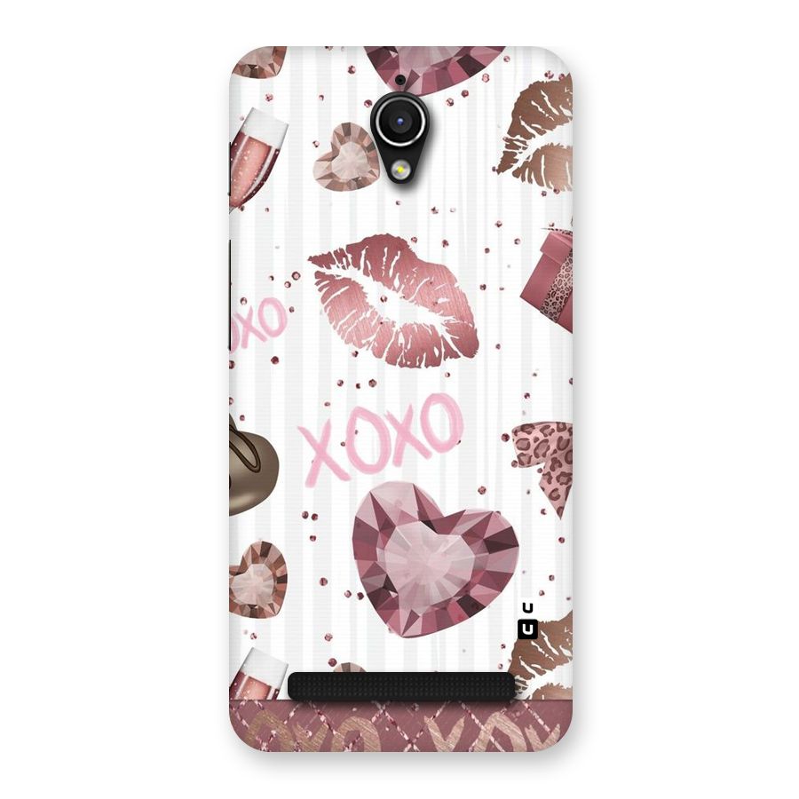 Wine Lip xoxo Back Case for Zenfone Go