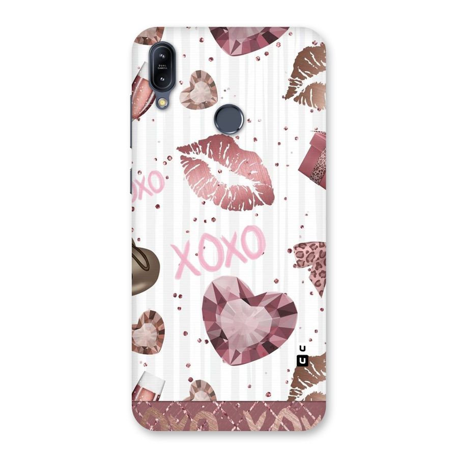 Wine Lip xoxo Back Case for Zenfone Max M2