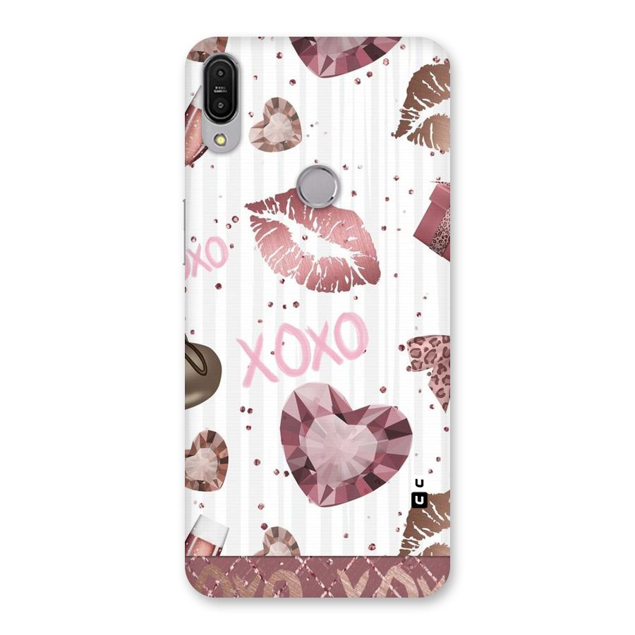 Wine Lip xoxo Back Case for Zenfone Max Pro M1