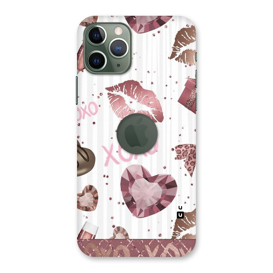 Wine Lip xoxo Back Case for iPhone 11 Pro Logo  Cut