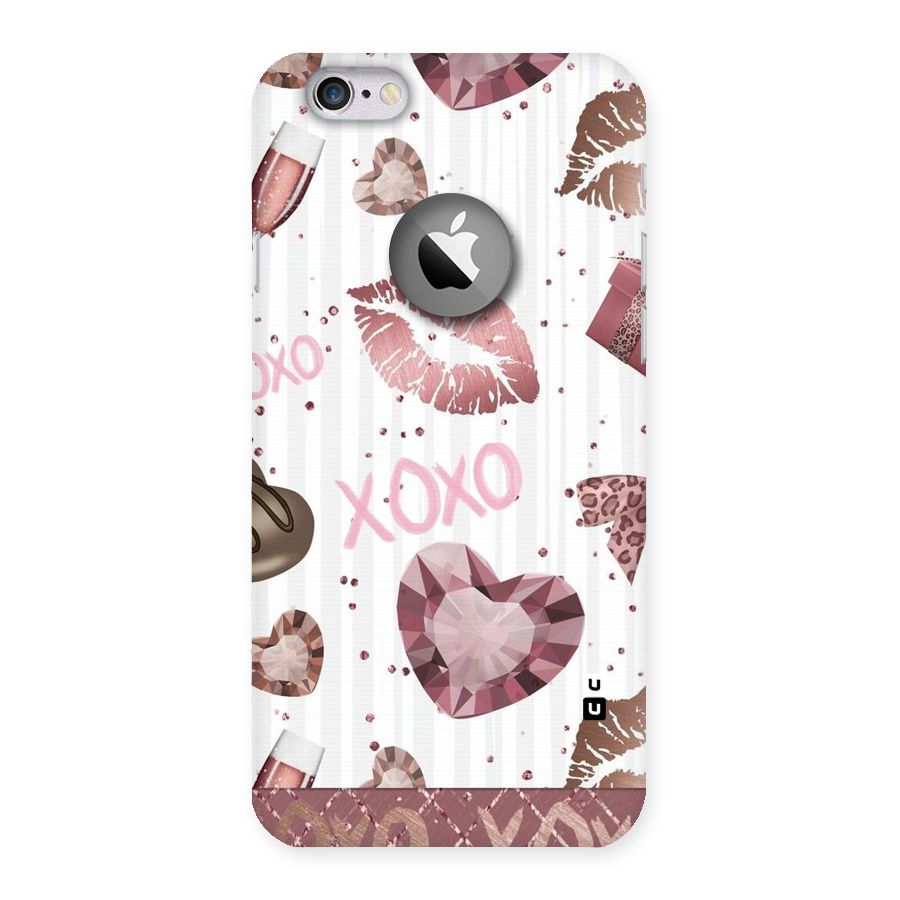 Wine Lip xoxo Back Case for iPhone 6 Logo Cut