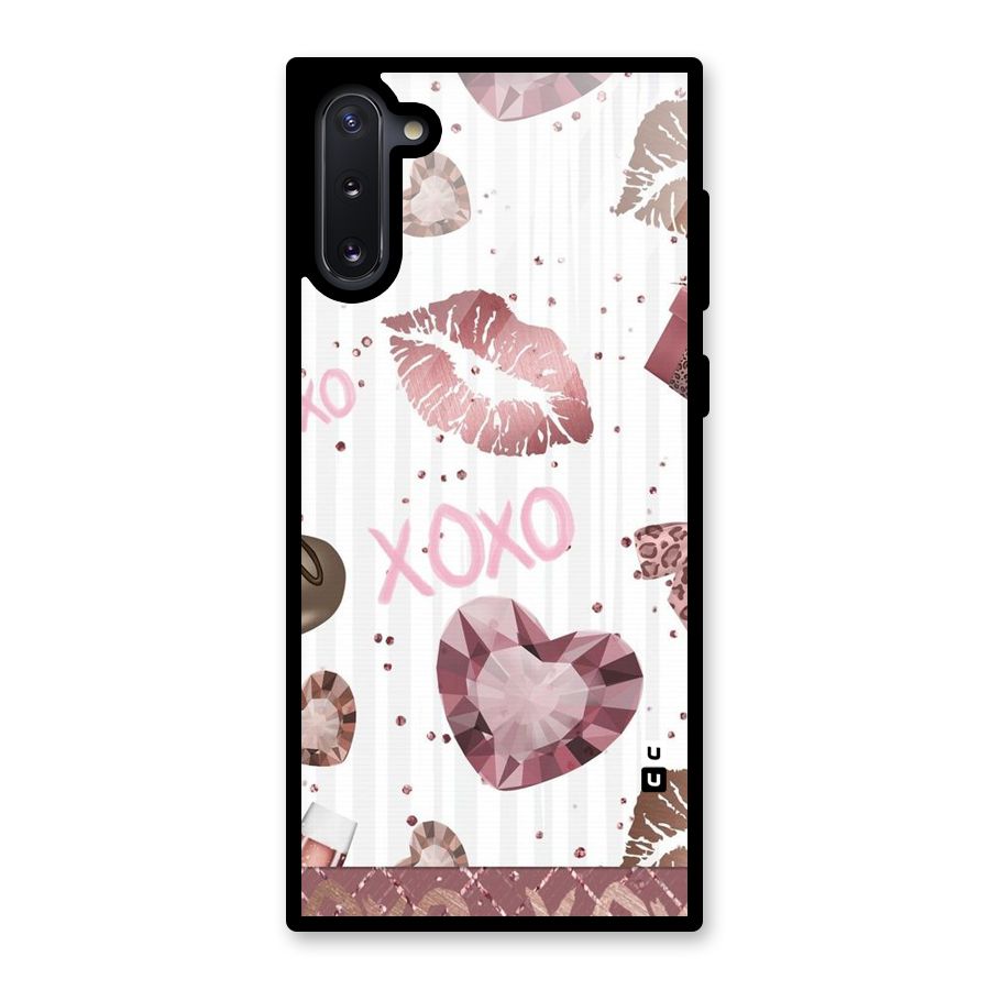 Wine Lip xoxo Glass Back Case for Galaxy Note 10