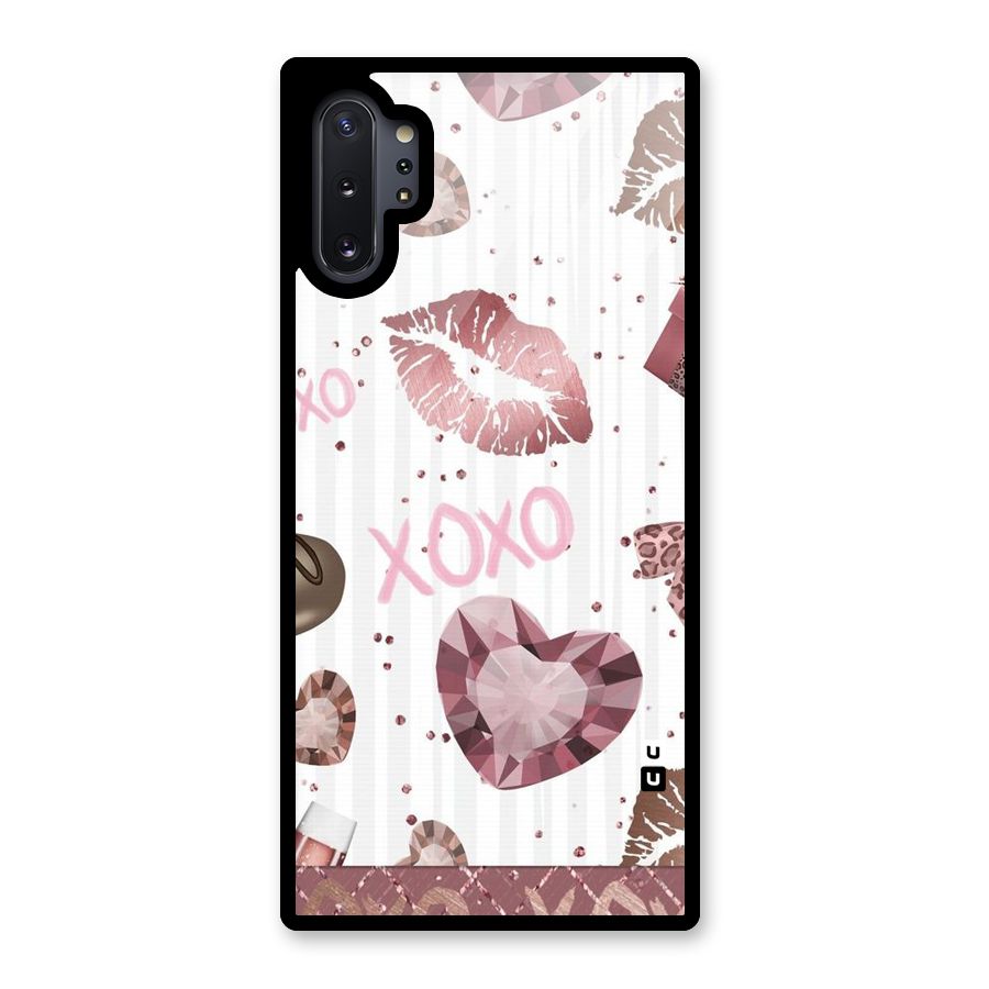 Wine Lip xoxo Glass Back Case for Galaxy Note 10 Plus