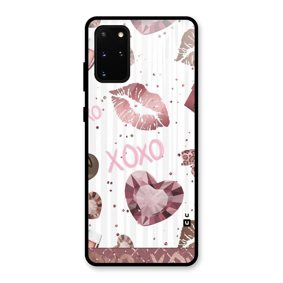 Wine Lip xoxo Glass Back Case for Galaxy S20 Plus