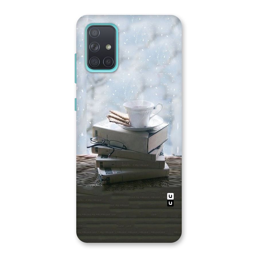 Winter Reads Back Case for Galaxy A71