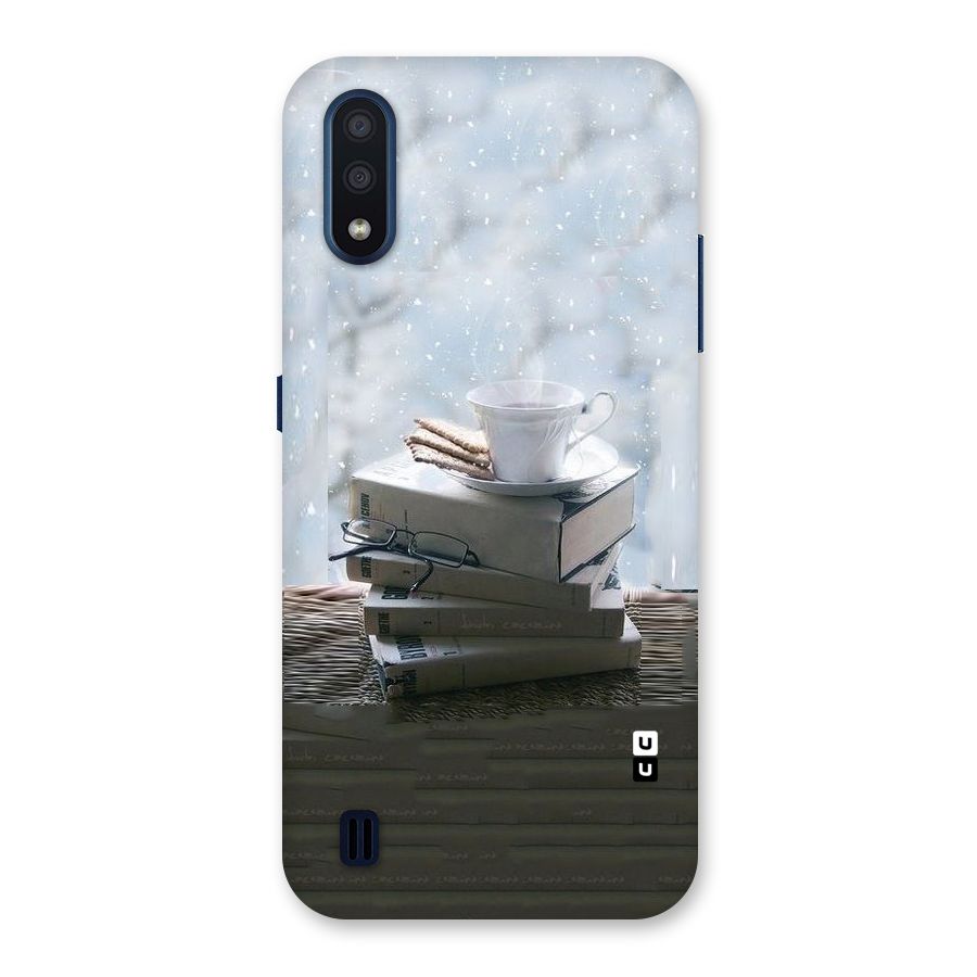 Winter Reads Back Case for Galaxy M01
