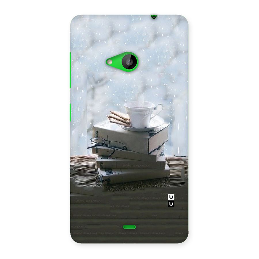 Winter Reads Back Case for Lumia 535