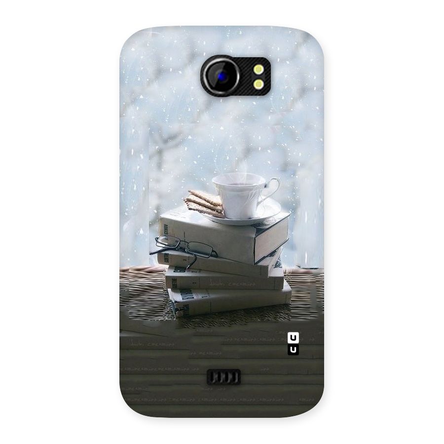 Winter Reads Back Case for Micromax Canvas 2 A110
