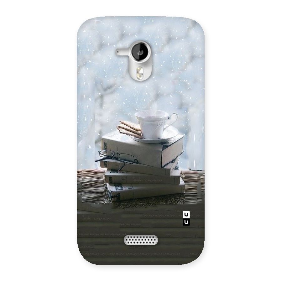 Winter Reads Back Case for Micromax Canvas HD A116