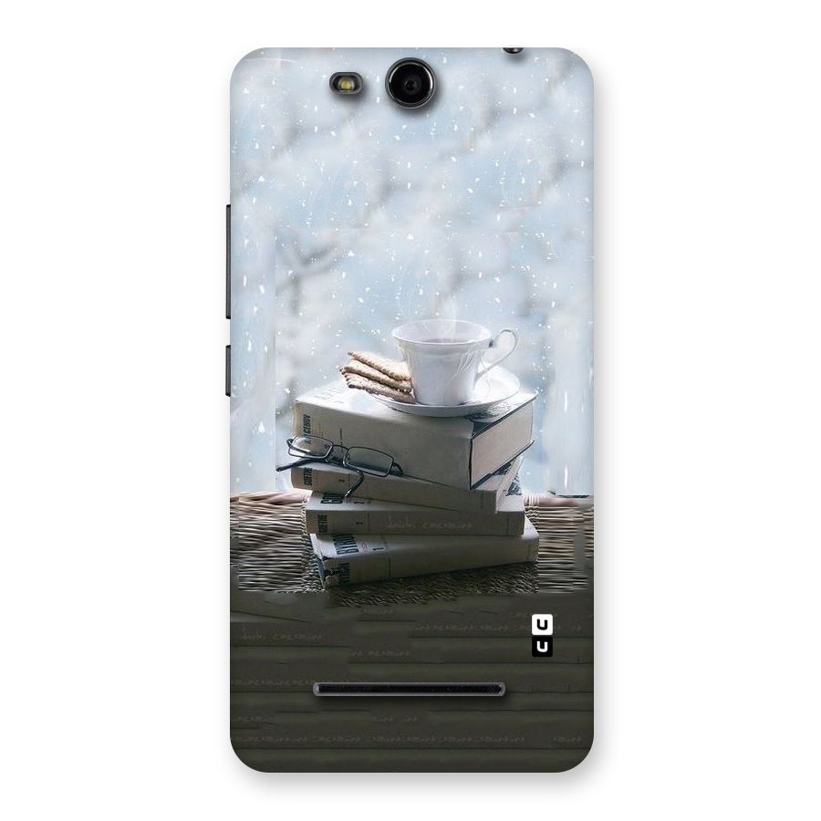 Winter Reads Back Case for Micromax Canvas Juice 3 Q392