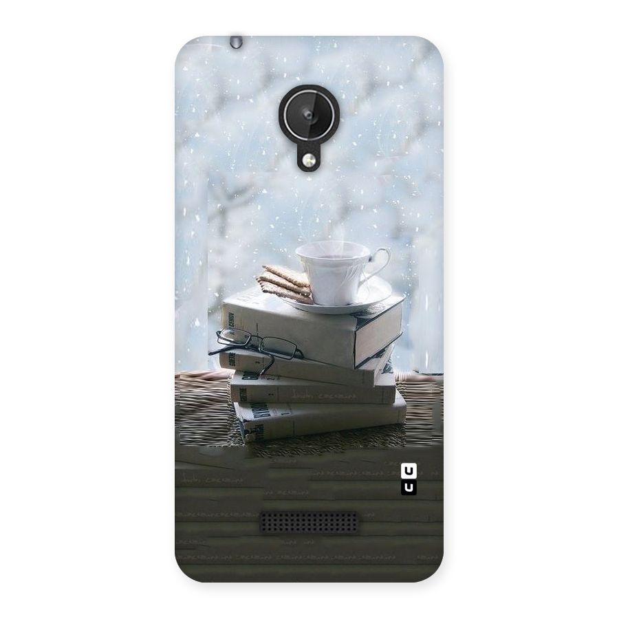 Winter Reads Back Case for Micromax Canvas Spark Q380