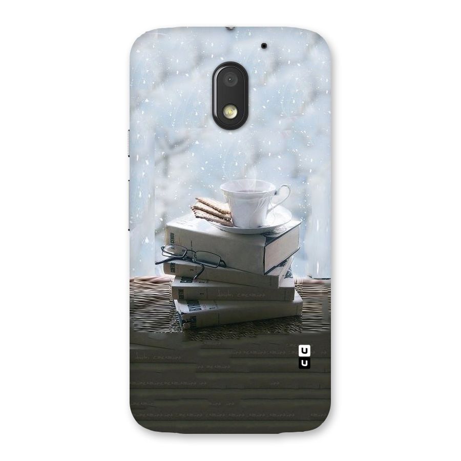 Winter Reads Back Case for Moto E3 Power