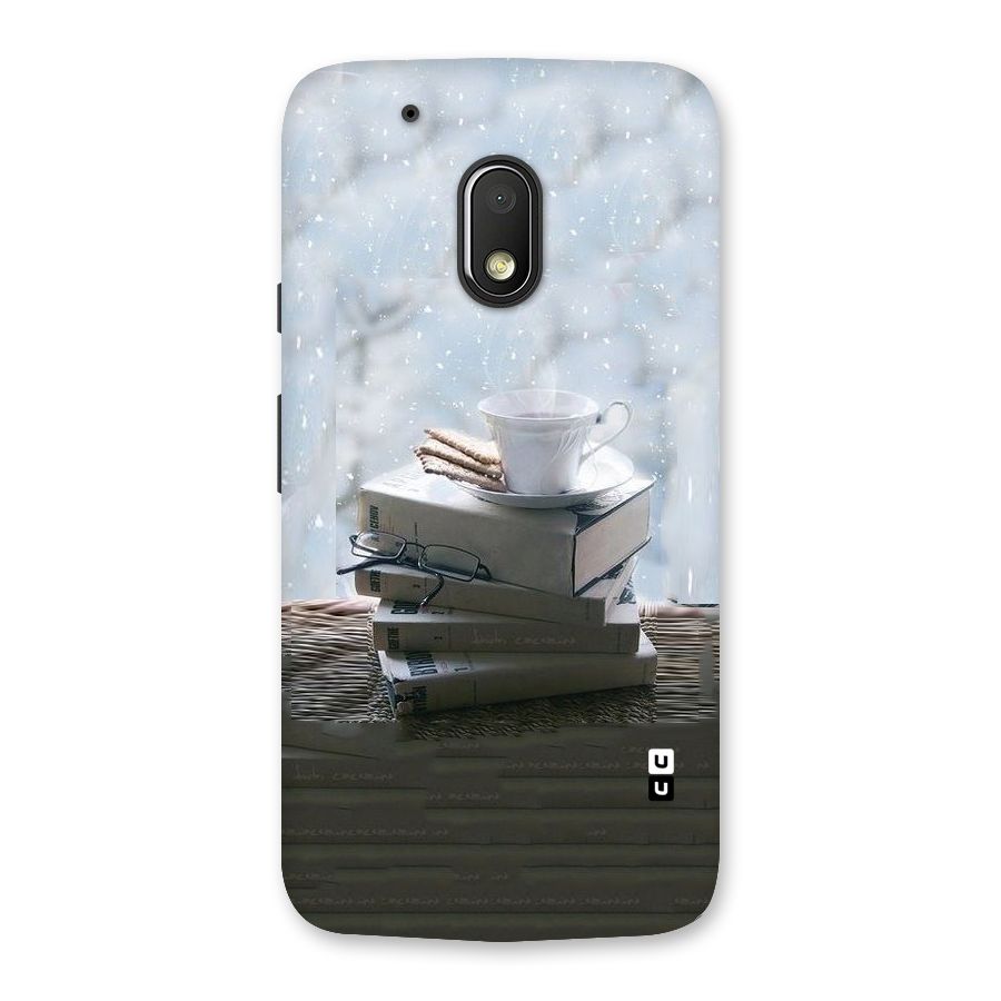 Winter Reads Back Case for Moto G4 Play