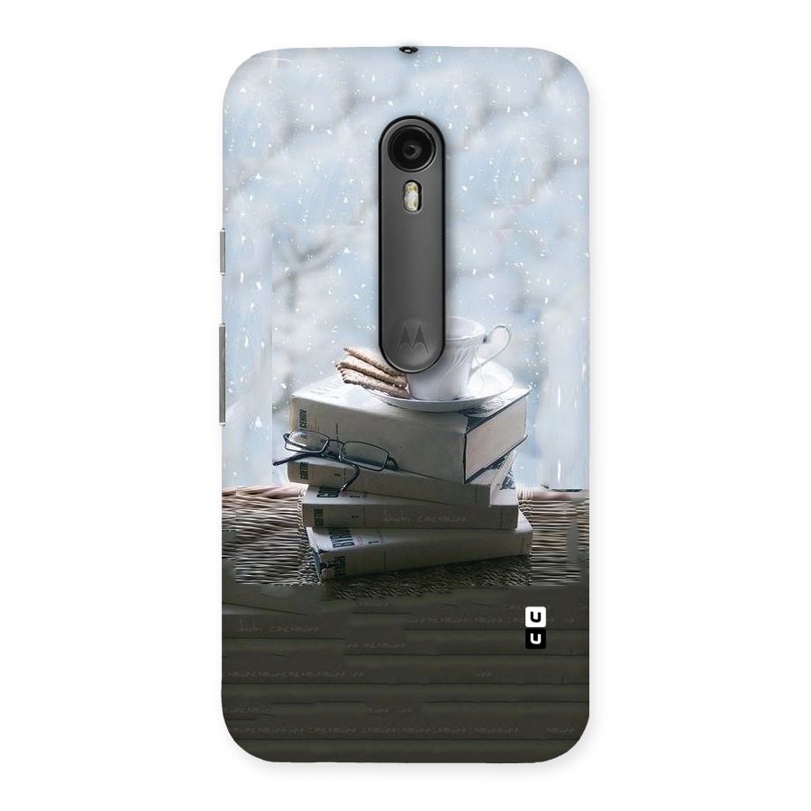 Winter Reads Back Case for Moto G Turbo