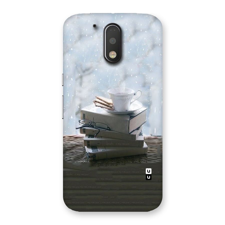Winter Reads Back Case for Motorola Moto G4 Plus