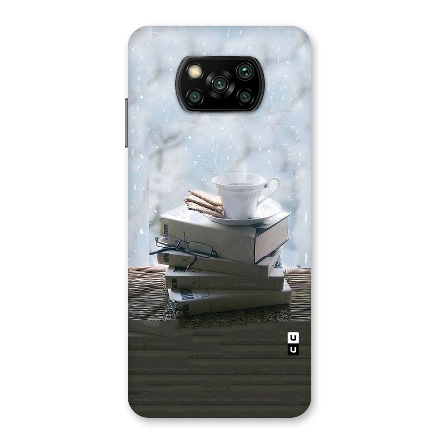 Winter Reads Back Case for Poco X3