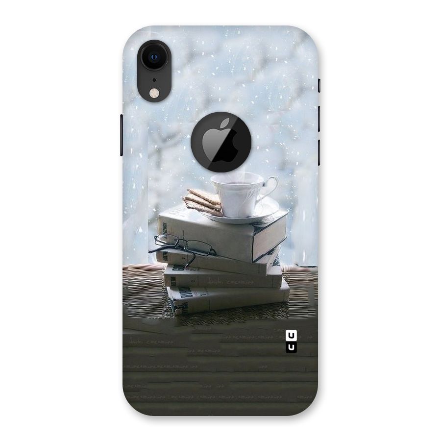 Winter Reads Back Case for iPhone XR Logo Cut