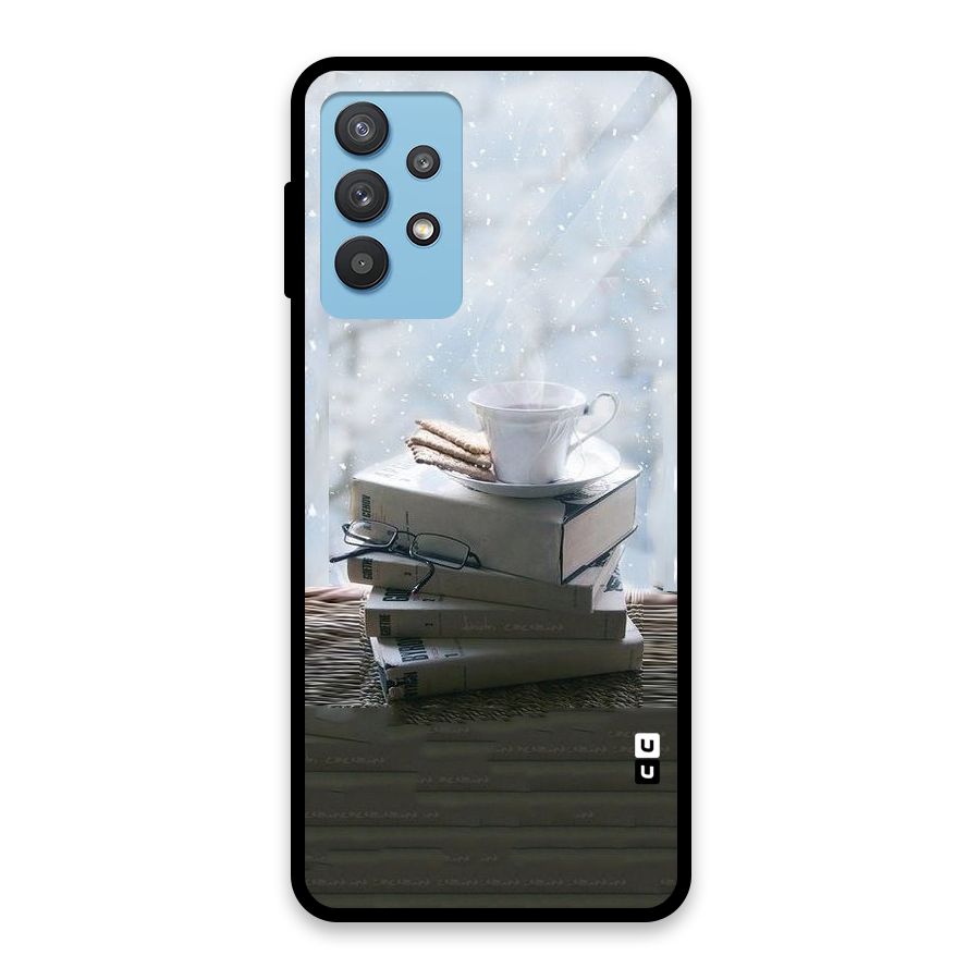 Winter Reads Glass Back Case for Galaxy M32 5G