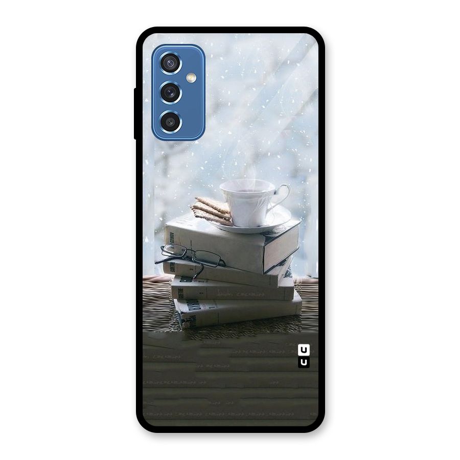 Winter Reads Glass Back Case for Galaxy M52 5G