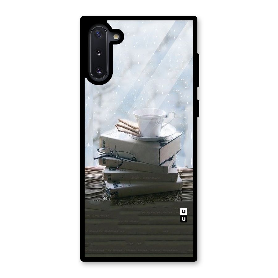 Winter Reads Glass Back Case for Galaxy Note 10