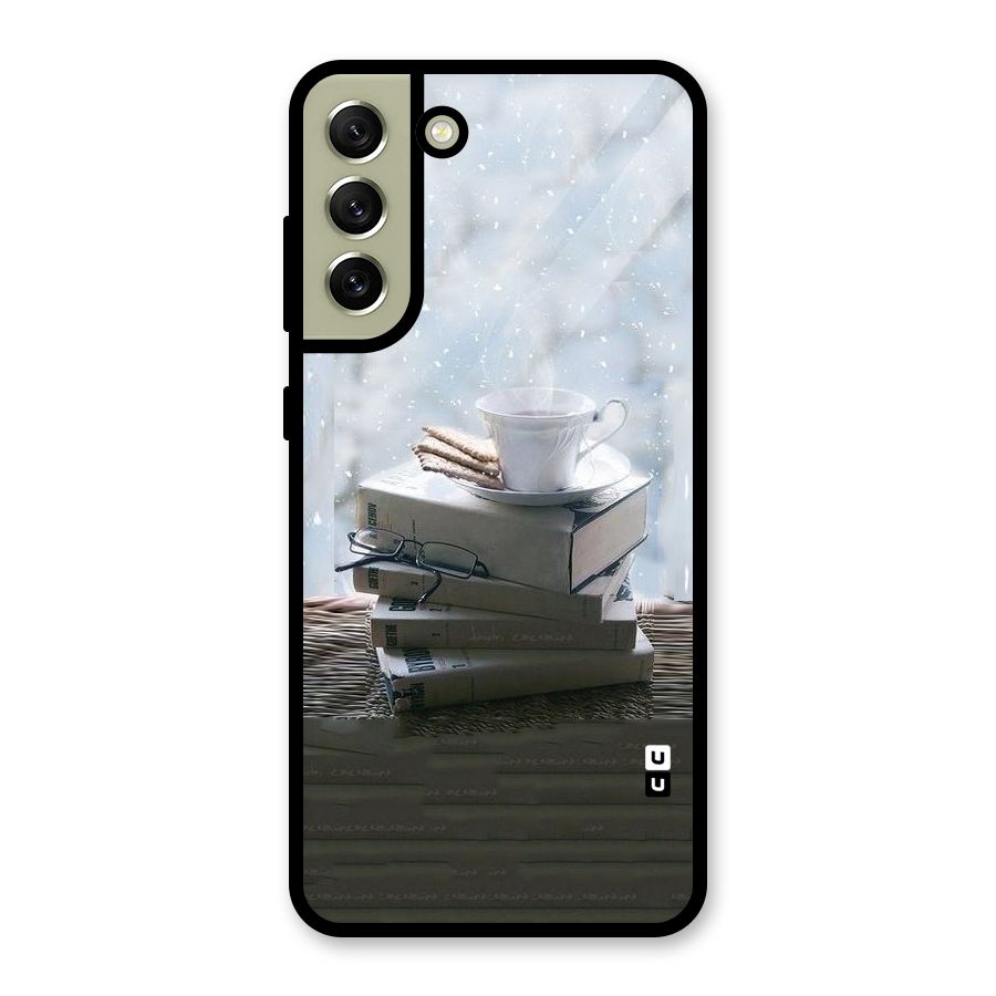 Winter Reads Glass Back Case for Galaxy S21 FE 5G