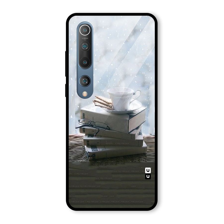 Winter Reads Glass Back Case for Mi 10